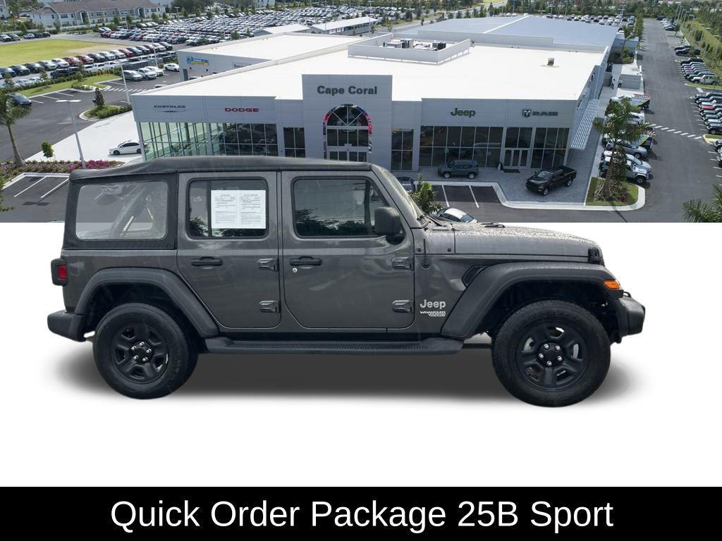 used 2021 Jeep Wrangler Unlimited car, priced at $24,460