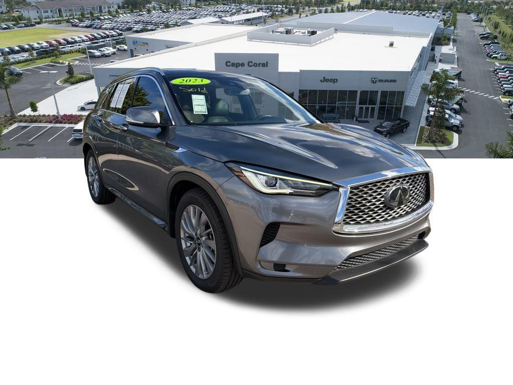 used 2023 INFINITI QX50 car, priced at $25,304