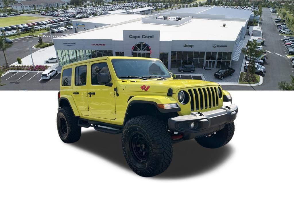 used 2023 Jeep Wrangler car, priced at $37,839
