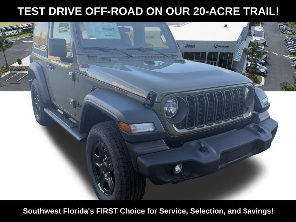 new 2026 Jeep Wrangler car, priced at $34,200