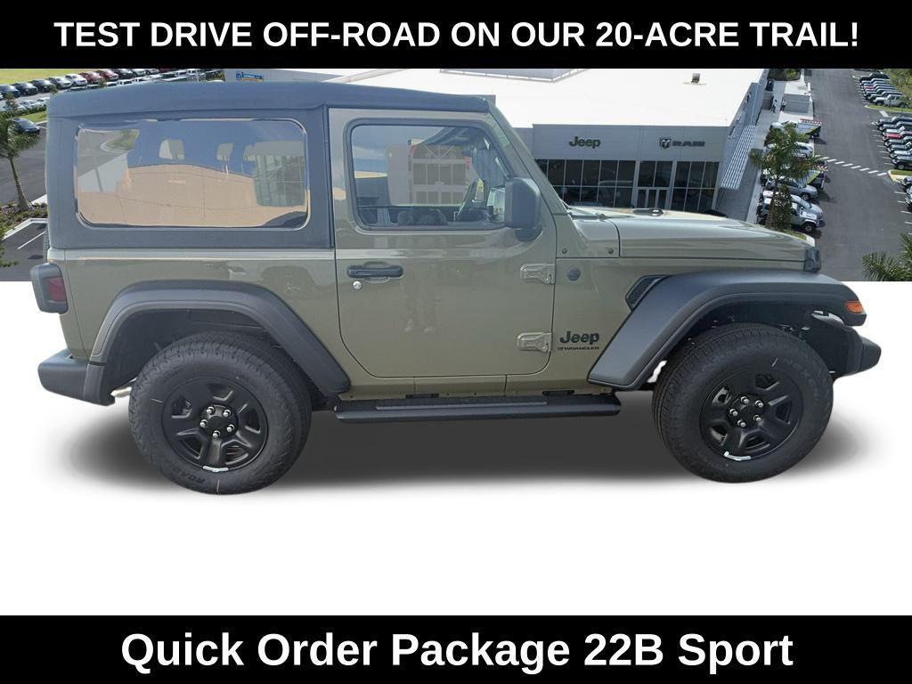 new 2026 Jeep Wrangler car, priced at $34,200