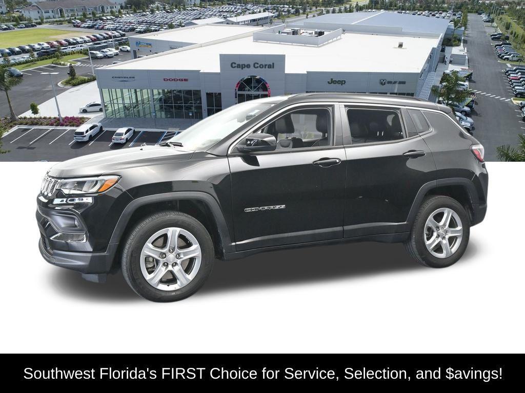 used 2024 Jeep Compass car, priced at $20,904