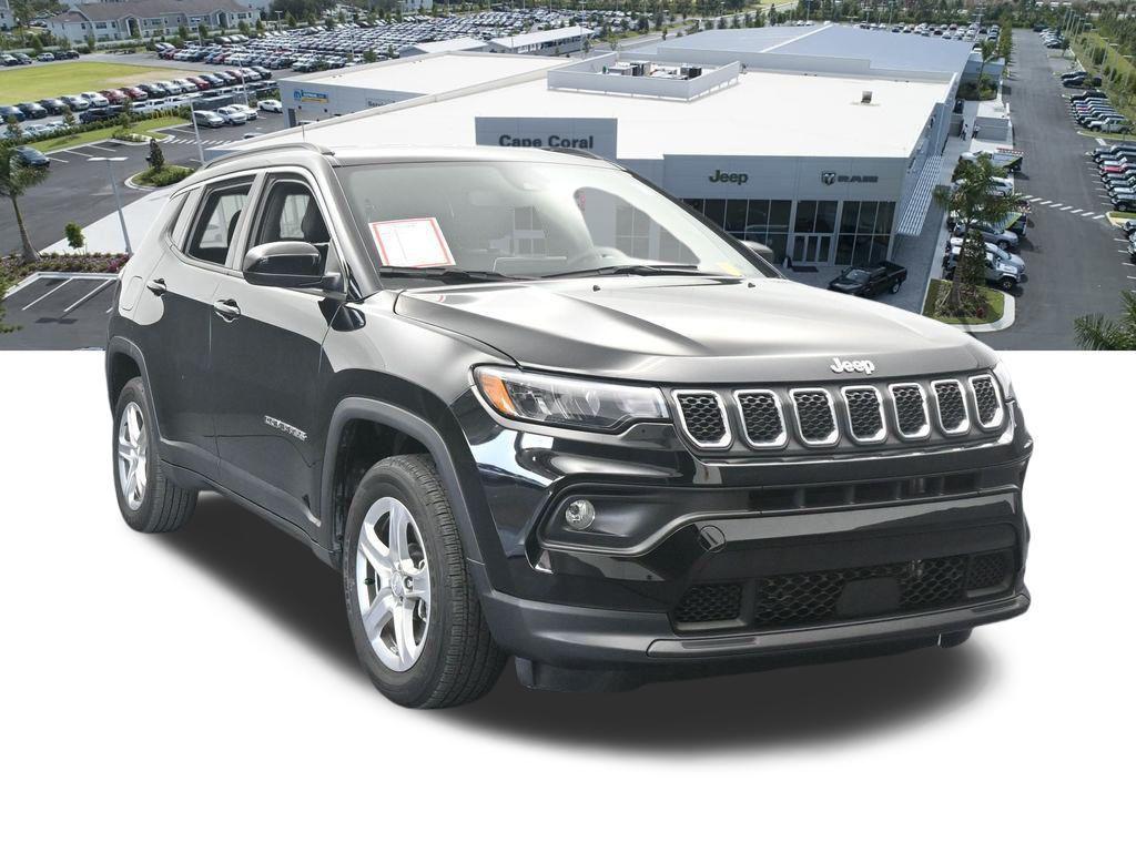 used 2024 Jeep Compass car, priced at $20,904