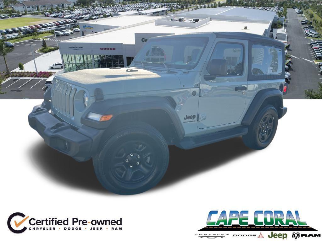 used 2023 Jeep Wrangler car, priced at $26,275