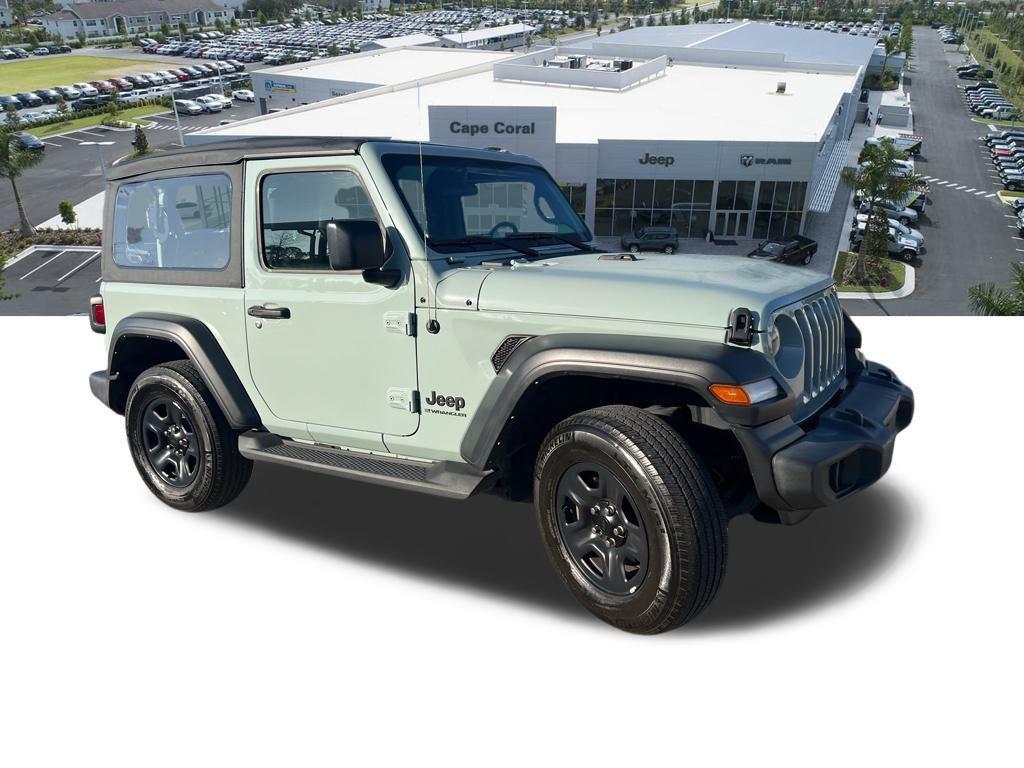 used 2023 Jeep Wrangler car, priced at $26,275