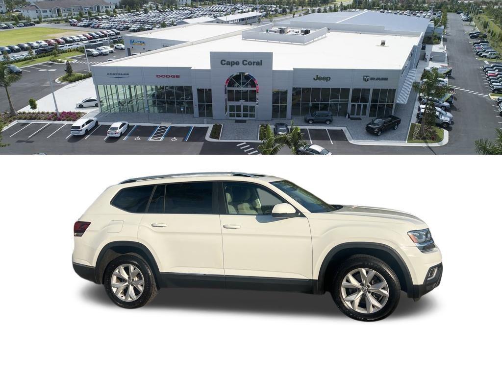used 2018 Volkswagen Atlas car, priced at $13,684