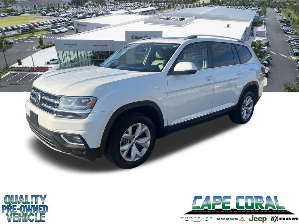 used 2018 Volkswagen Atlas car, priced at $13,684