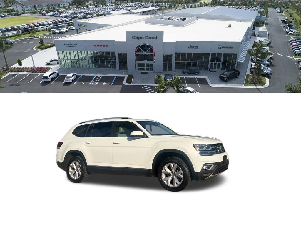 used 2018 Volkswagen Atlas car, priced at $13,684