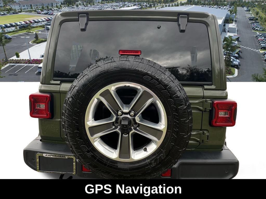 used 2021 Jeep Wrangler Unlimited car, priced at $25,585