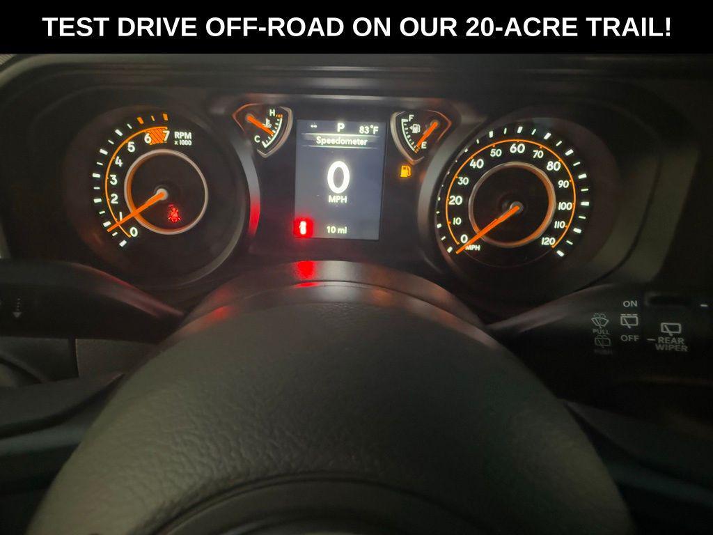 new 2026 Jeep Wrangler car, priced at $37,095