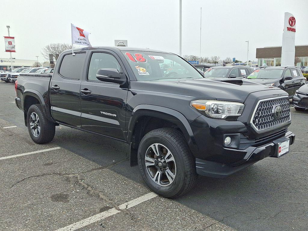 used 2018 Toyota Tacoma car, priced at $29,711