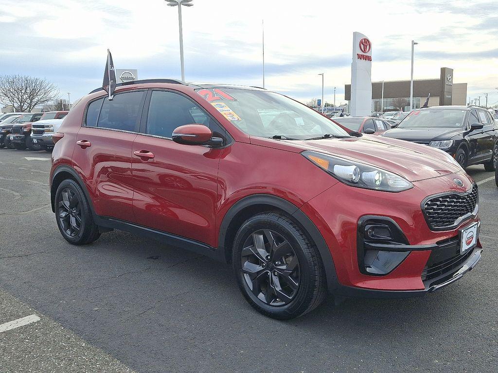 used 2021 Kia Sportage car, priced at $17,135