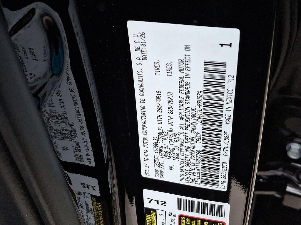 new 2026 Toyota Tacoma Hybrid car, priced at $70,109