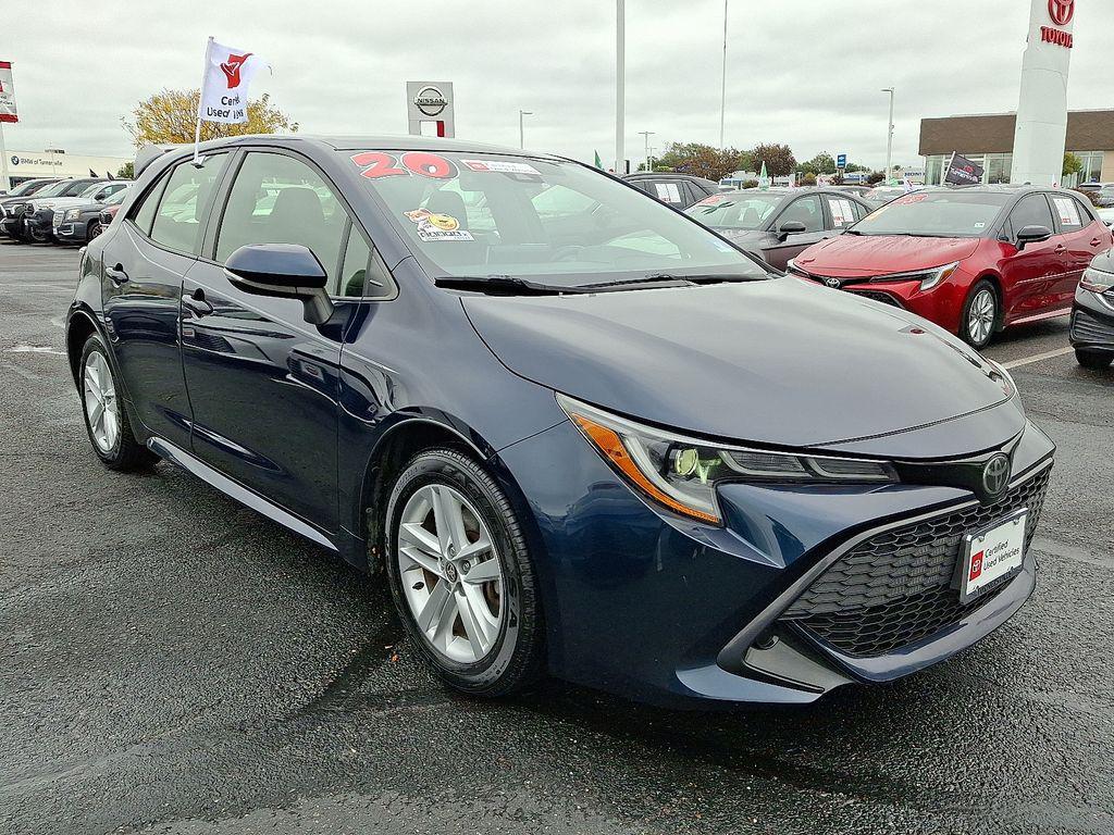 2020 Galactic Aqua Mica Toyota Corolla