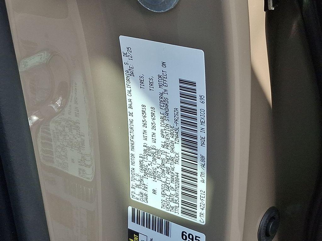 new 2026 Toyota Tacoma car, priced at $45,594