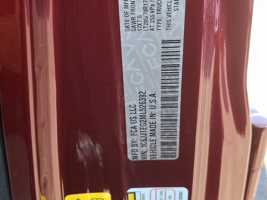 used 2021 Jeep Gladiator car, priced at $32,761