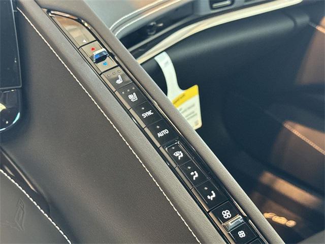 new 2025 Chevrolet Corvette car, priced at $124,645