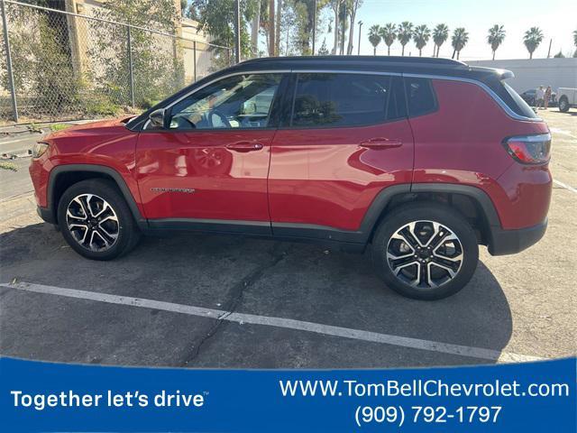 used 2023 Jeep Compass car, priced at $22,150