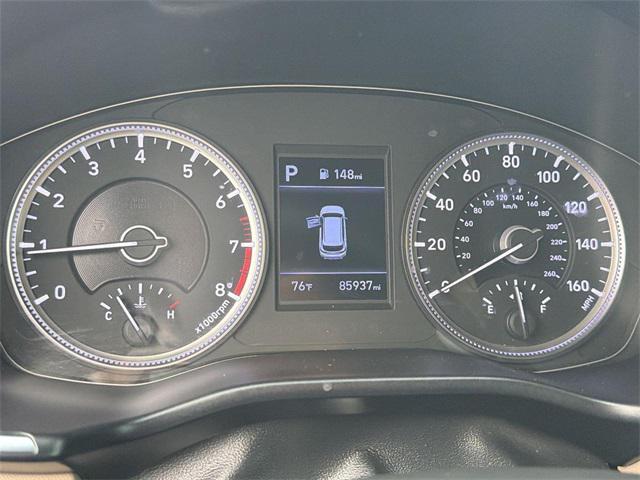 used 2019 Hyundai Santa Fe car, priced at $13,786