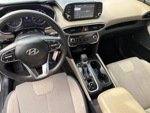 used 2019 Hyundai Santa Fe car, priced at $13,786