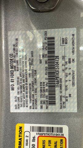 new 2026 Ford Mustang car, priced at $32,991