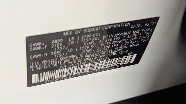 used 2021 Subaru Outback car, priced at $22,499