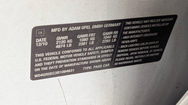 used 2011 Buick Regal car, priced at $7,499