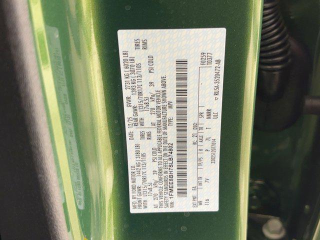 new 2025 Ford Bronco car, priced at $55,371