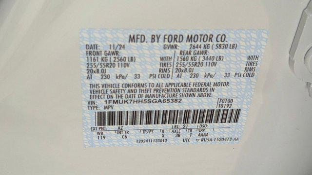 used 2025 Ford Explorer car, priced at $44,999