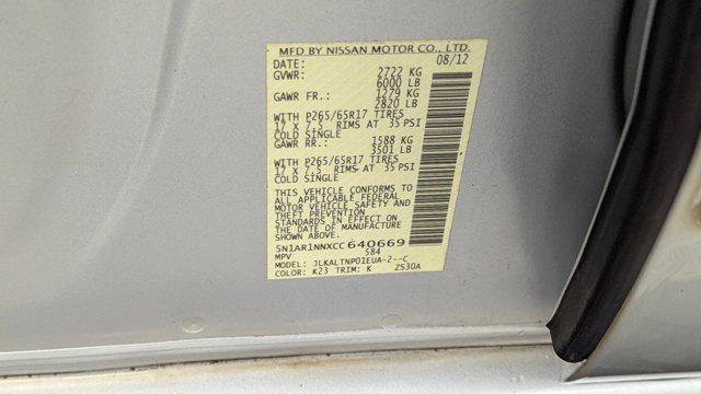 used 2012 Nissan Pathfinder car, priced at $5,999