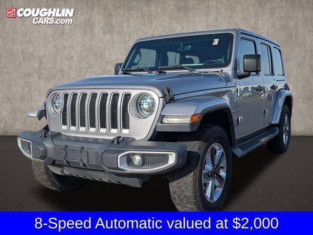 used 2020 Jeep Wrangler Unlimited car, priced at $19,820