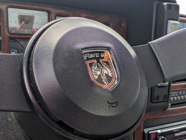used 1987 Pontiac Fiero car, priced at $15,875