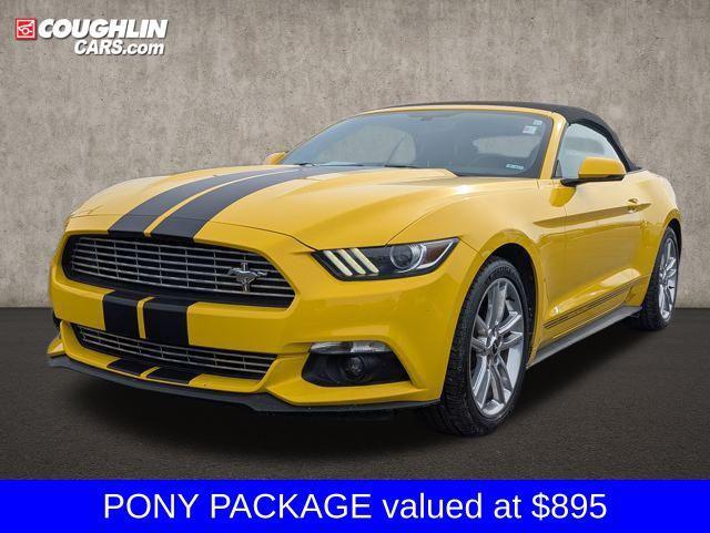 used 2017 Ford Mustang car, priced at $21,899