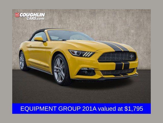 used 2017 Ford Mustang car, priced at $21,899