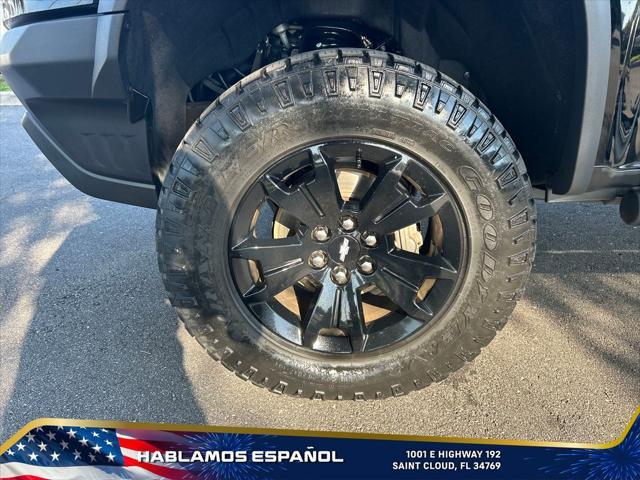 2018 Black Chevrolet Colorado