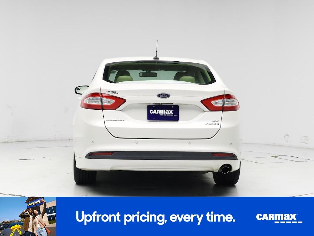 used 2015 Ford Fusion Hybrid car, priced at $14,599