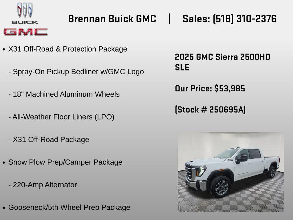 used 2025 GMC Sierra 2500 car, priced at $53,985