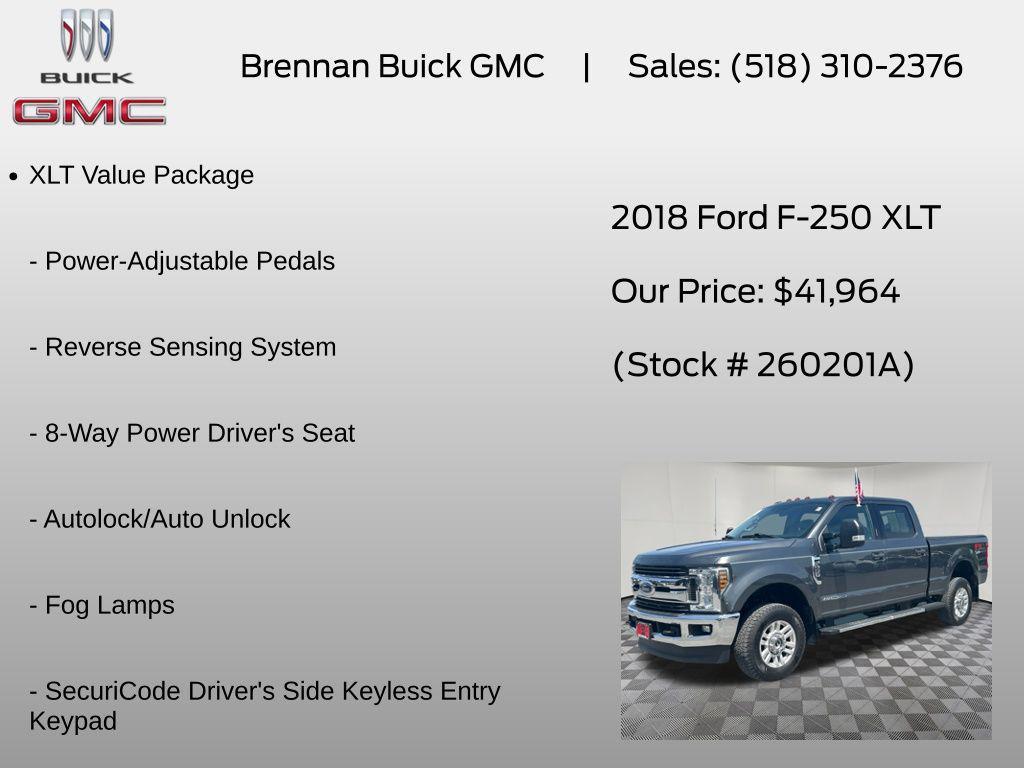 used 2018 Ford F-250 car, priced at $41,964