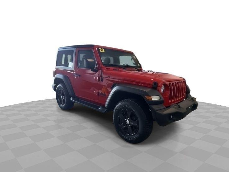 used 2022 Jeep Wrangler car, priced at $25,000