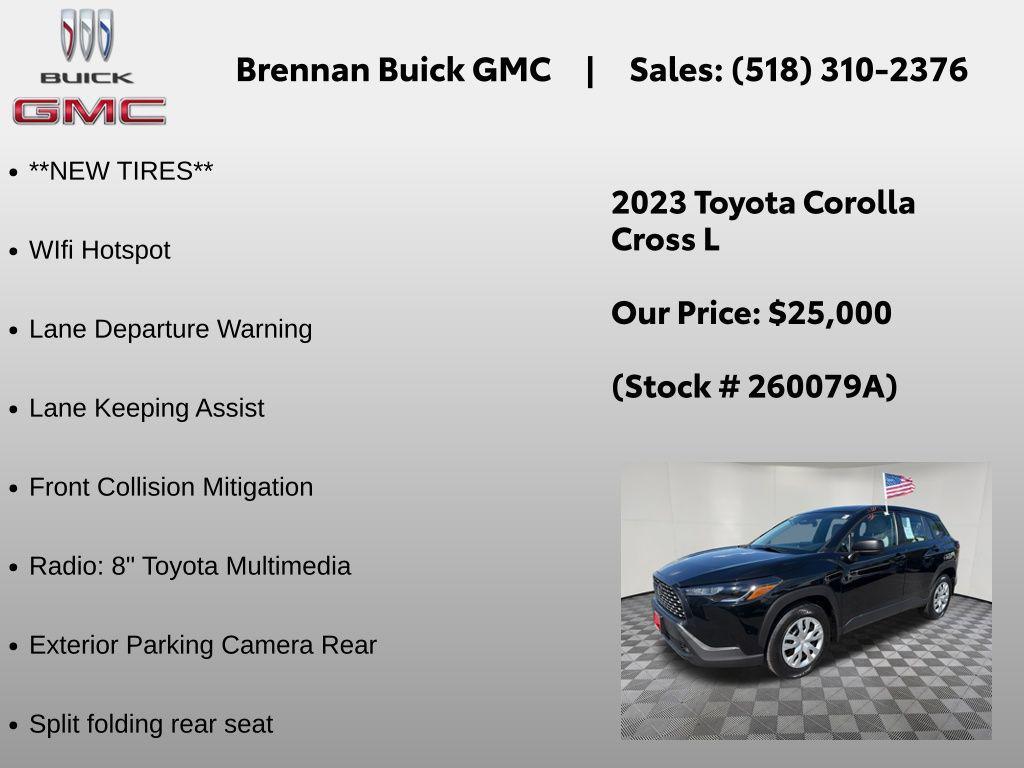 used 2023 Toyota Corolla Cross car, priced at $25,000
