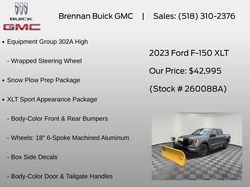 used 2023 Ford F-150 car, priced at $42,995