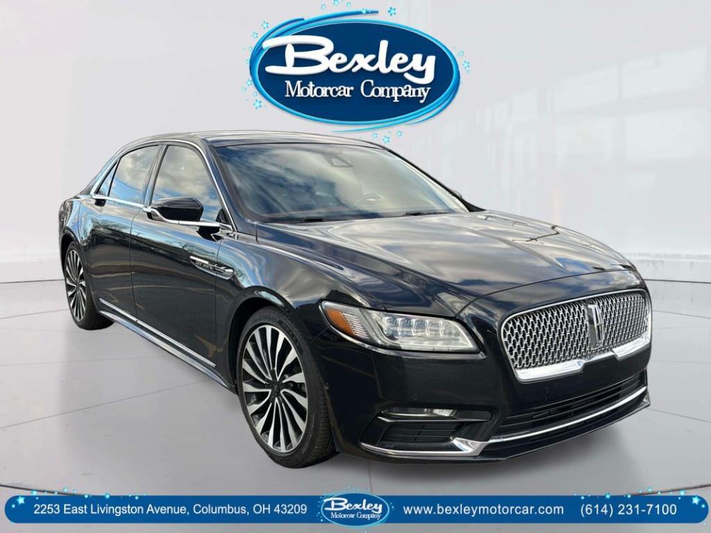used 2017 Lincoln Continental car, priced at $21,450