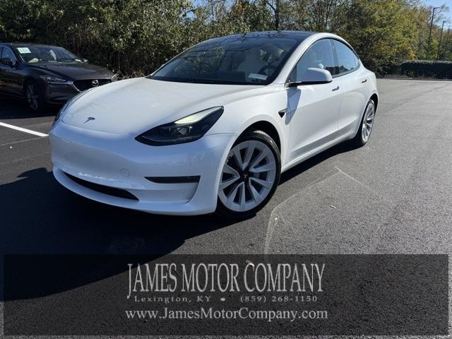 used 2023 Tesla Model 3 car, priced at $25,697