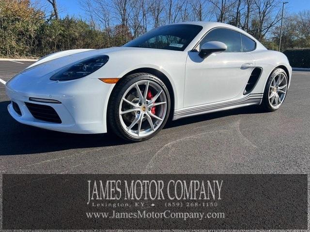 used 2022 Porsche 718 Cayman car, priced at $79,880