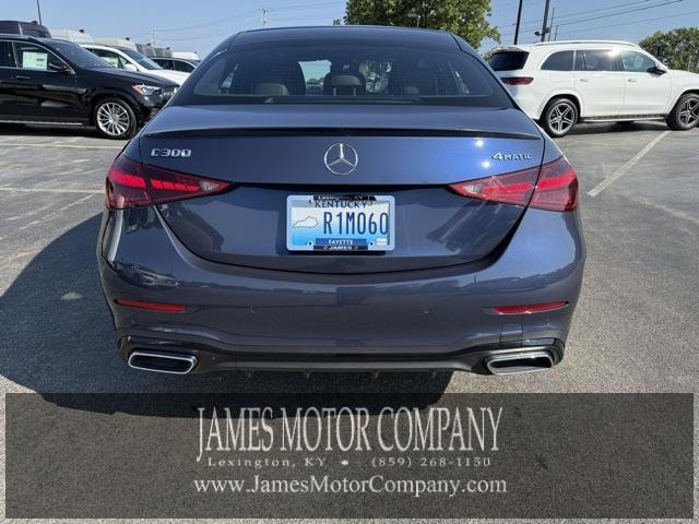 used 2025 Mercedes-Benz C-Class car, priced at $48,994