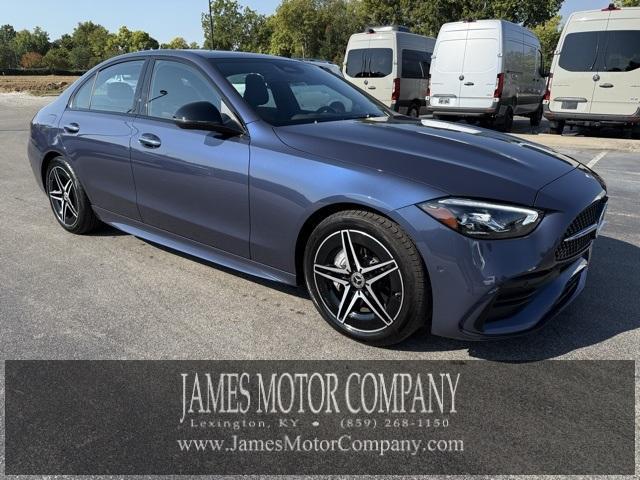 used 2025 Mercedes-Benz C-Class car, priced at $48,994