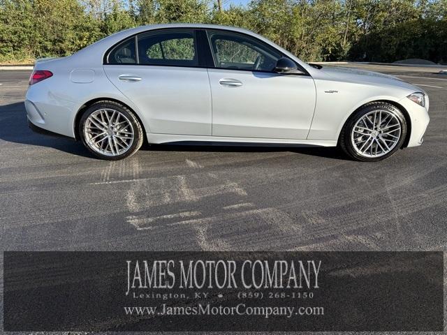 used 2025 Mercedes-Benz AMG C 43 car, priced at $59,361