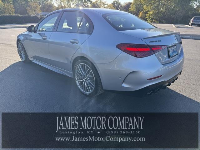 used 2025 Mercedes-Benz AMG C 43 car, priced at $59,361