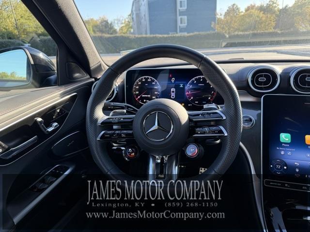 used 2025 Mercedes-Benz AMG C 43 car, priced at $59,361
