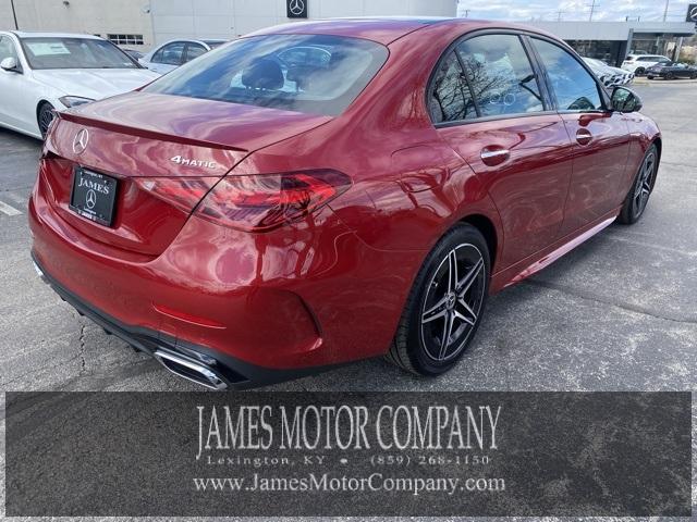 used 2025 Mercedes-Benz C-Class car, priced at $54,208